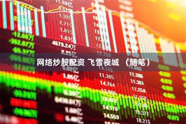 网络炒股配资 飞雪夜城 （随笔）