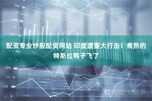 配资专业炒股配资网站 印度遭重大打击！煮熟的特斯拉鸭子飞了